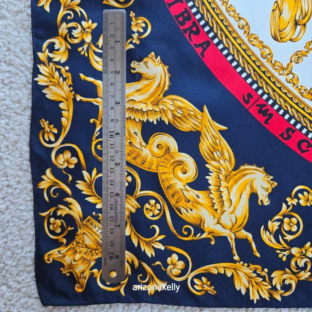 Ann Taylor Silk Scarf Zodiac Horoscope Astrology